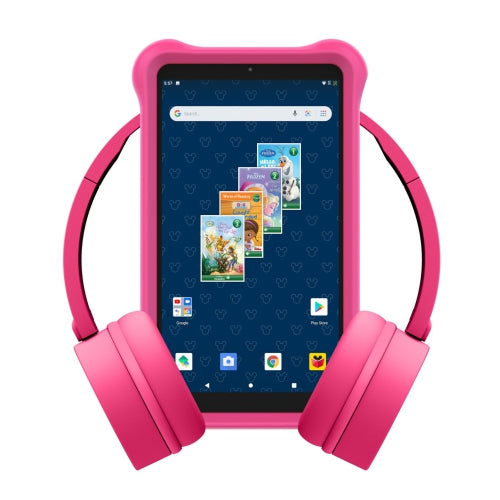 Smartab 7" Android Disney Tablet With Accessory Bundle, Pink - New