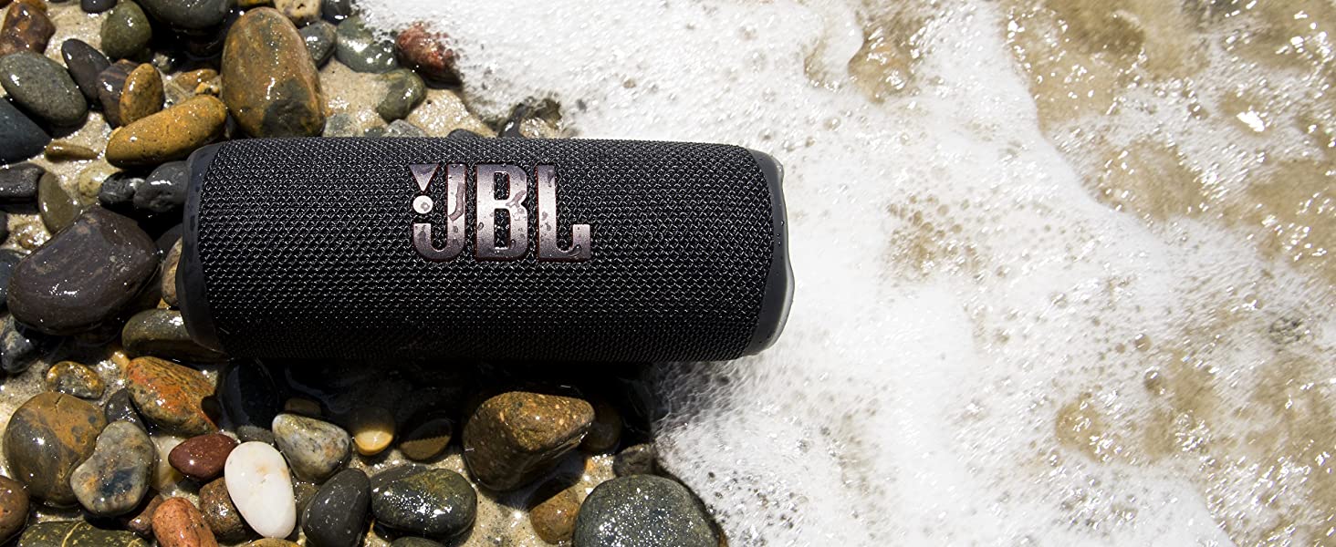 JBL Flip 6 - Portable Waterproof Speaker - Black - Open Box