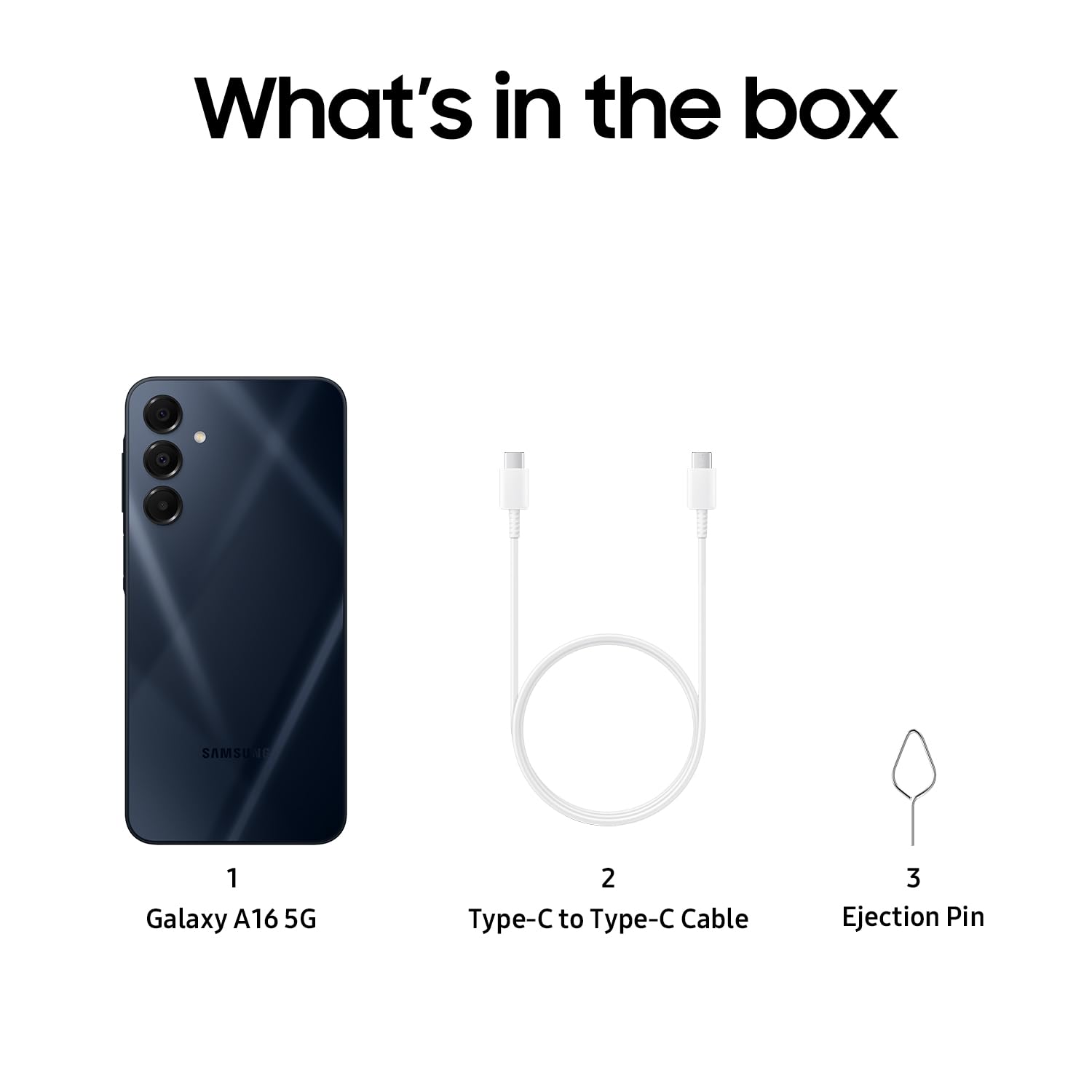 Samsung Galaxy A16 5G (CAD Version & Warranty) - 6.7" Screen, 128GB, 50MP Ultra Wide Camera, Android Unlocked Cell Phone