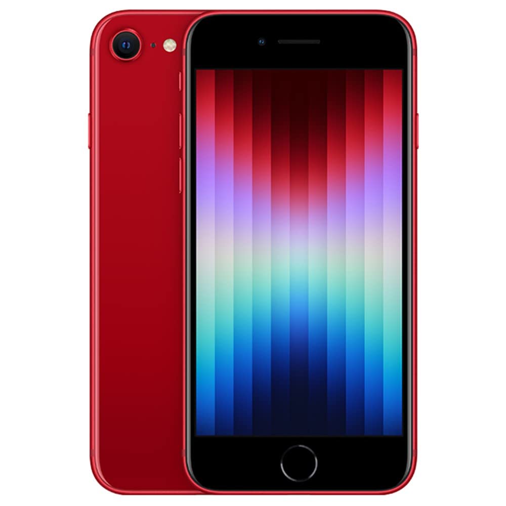 Apple iPhone SE 3rd Gen, 64GB, Red - Unlocked (Refurnbished)