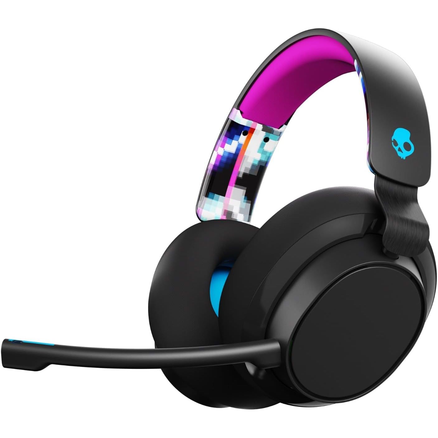 Skullcandy SLYR Multi-Platform Wired Gaming Headset, Removable Mic, Durable and Comfortable Lightweight Design, Ultra-Soft Memory Foam Ear Cushions, PC, Xbox, PlayStation - Black Digi-Hype - Open Box