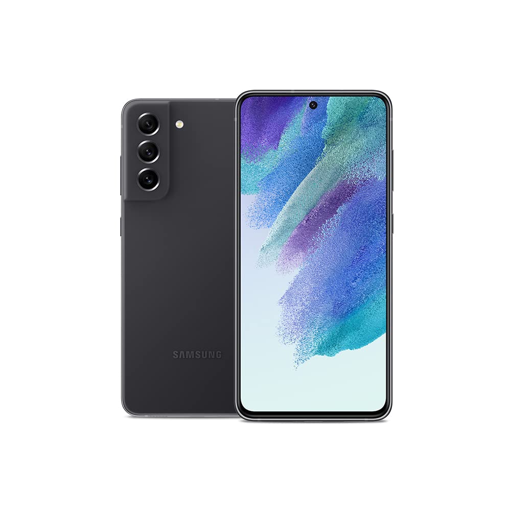 Samsung Galaxy S21 FE 5G Graphite 128GB - 6.4" 120 Hz AMOLED Display, 12MP+12MP+8MP Rear Camera, 32MP Selfie Camera, 4K Video, 30X Space Zoom - Open Box