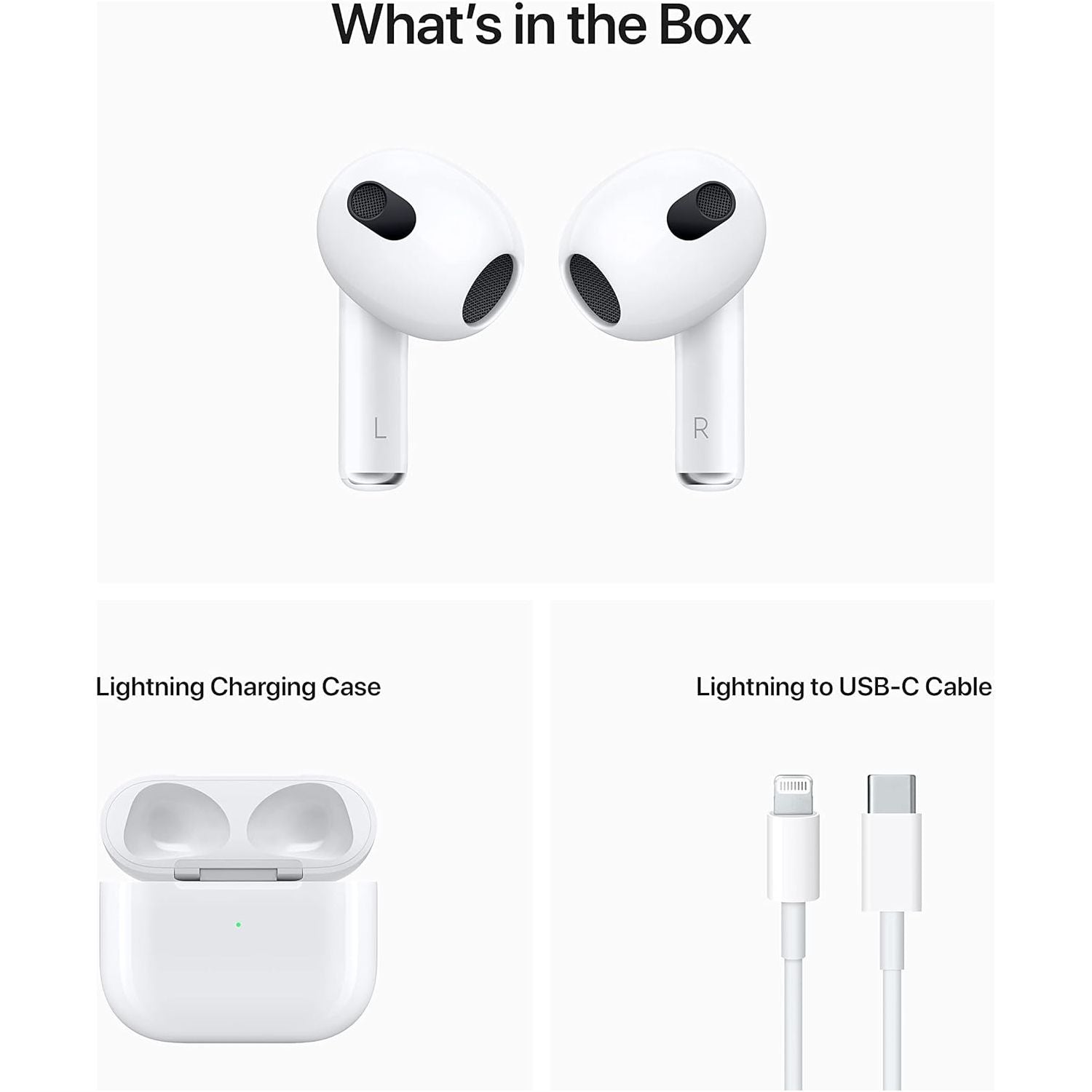 Apple AirPods (3rd Generation) with Lightning Charging Case