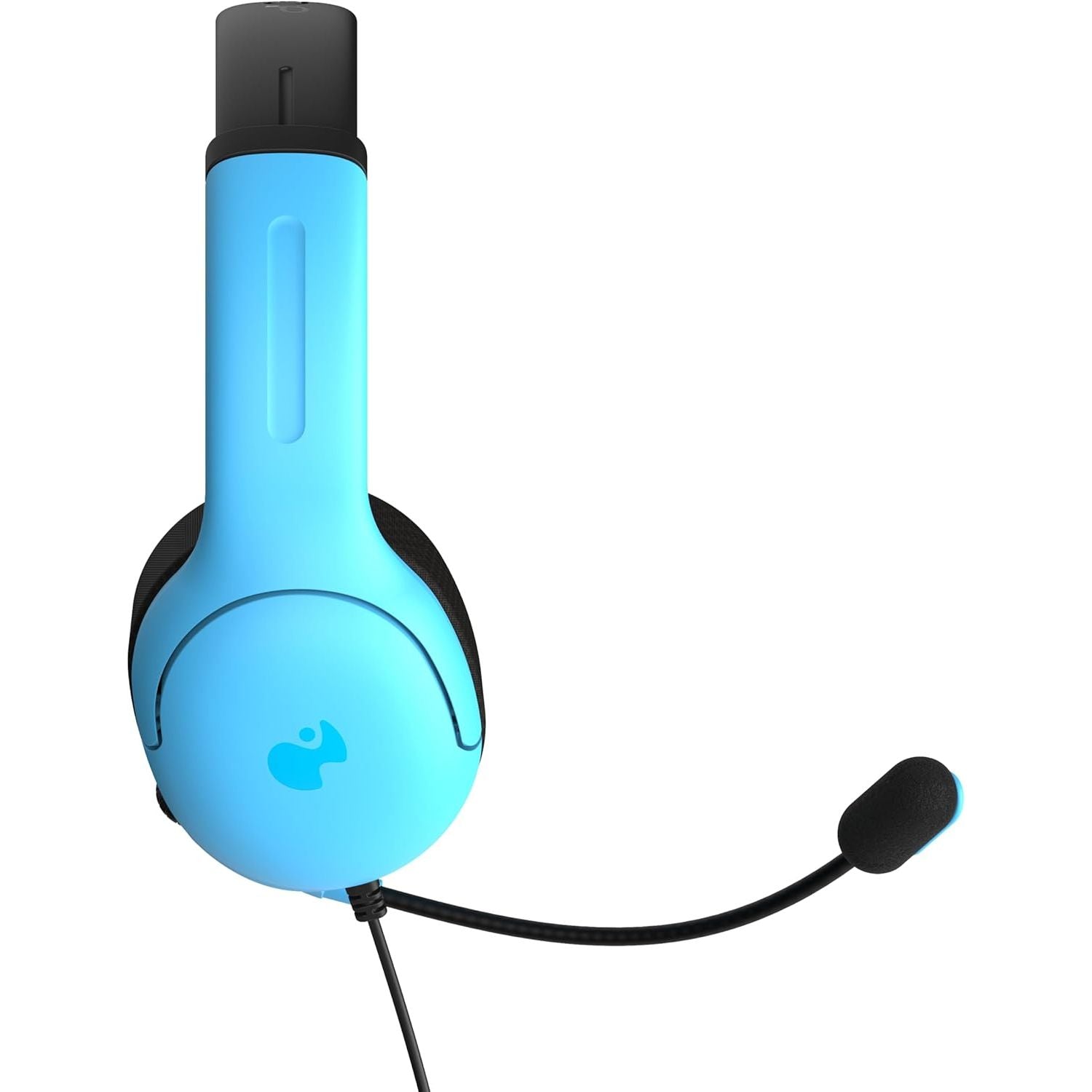 PDP AIRLITE Wired Stereo Gaming Headset, Officially Licensed by Sony PlayStation 5, PS5/PS4/PS3/PC, Lightweight Durable Headphones, 3.5mm Audio Jack, Noise-canceling Flip-to-Mute Mic, Neptune Blue - Open Box