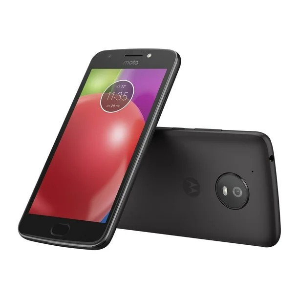 Téléphone débloqué Motorola E4 Black