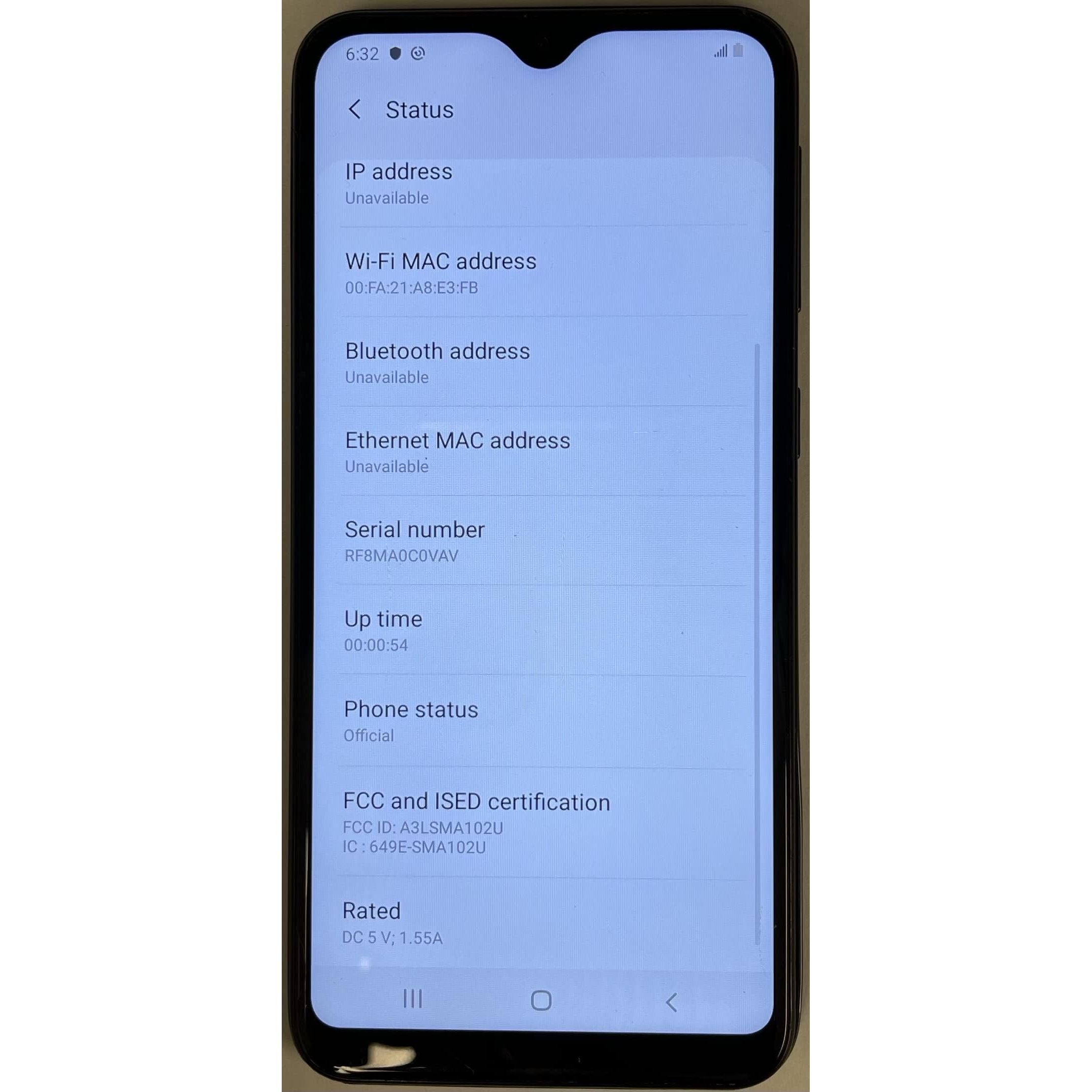 Samsung Galaxy A10e 32GB Unlocked - Black - Refurbished