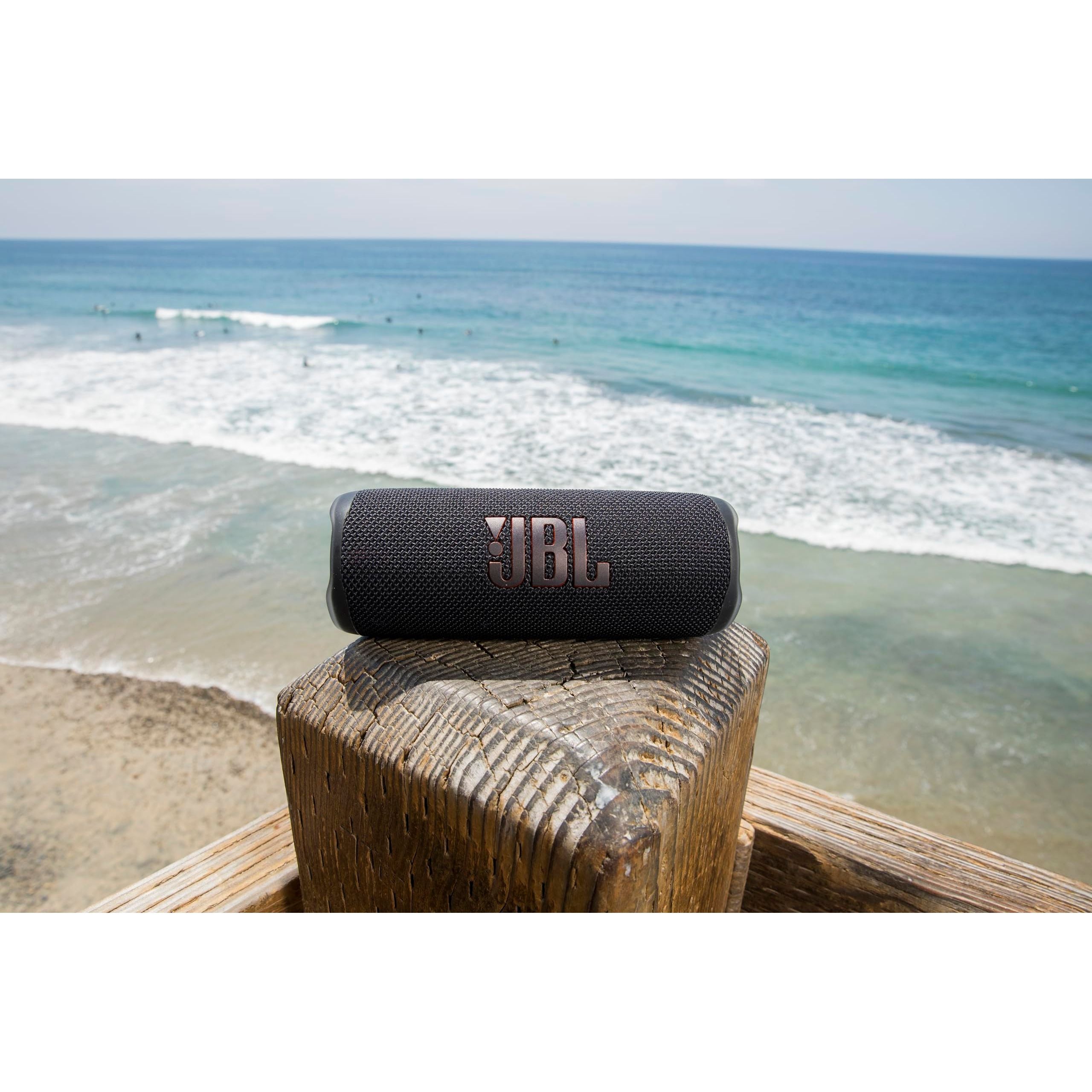 JBL Flip 6 - Portable Bluetooth Speaker with 12 Hours of Playtime, Powerful Sound, IP67 Waterproof and Dustproof, JBL PartyBoost for Multiple Speaker Pairing - Grey