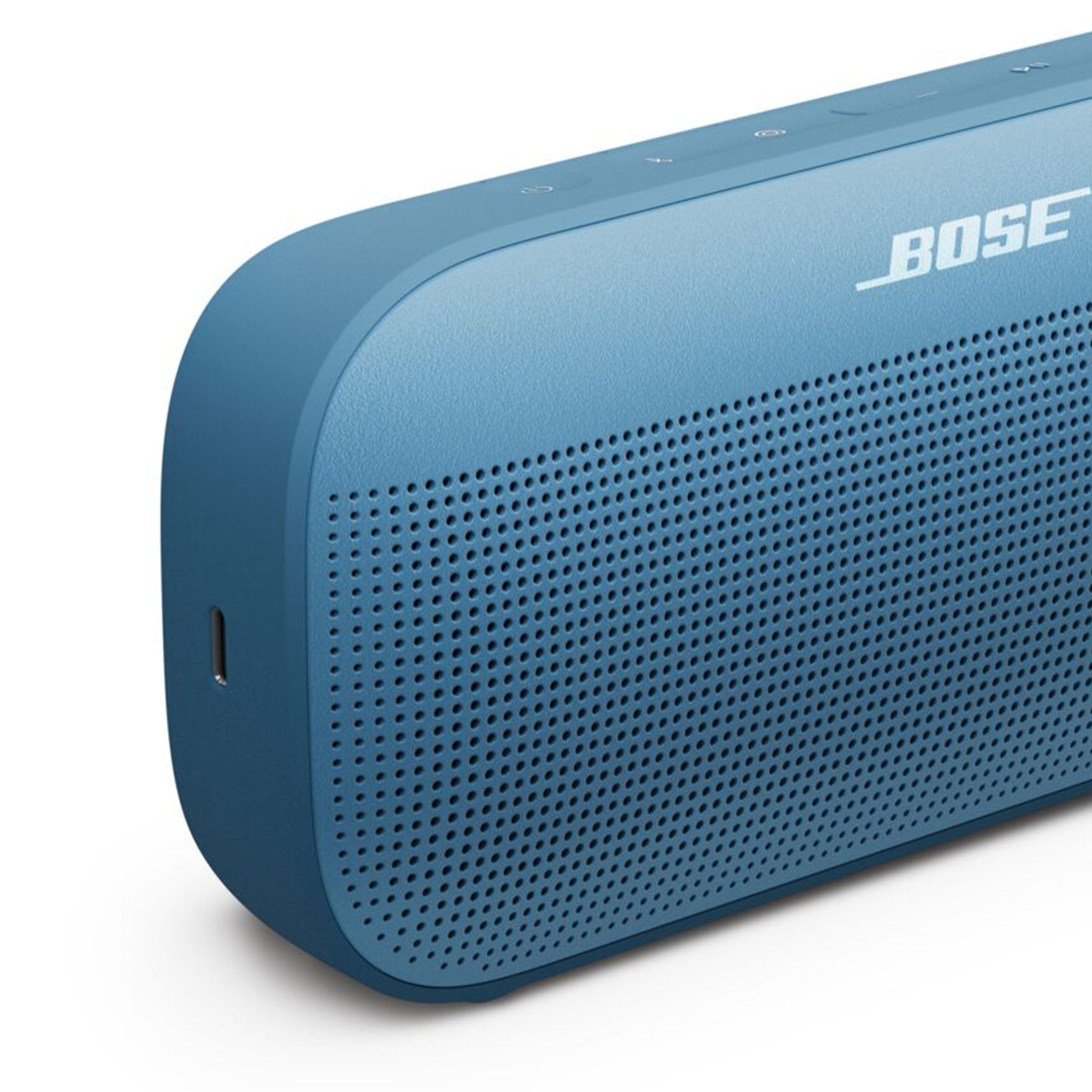Bose SoundLink Flex Bluetooth Speaker (2nd Gen) - Portable Outdoor Speaker with Hi-Fi Audio, Waterproof and Dustproof, USB-C, Up to 12 Hours Battery Life, Blue Dusk
