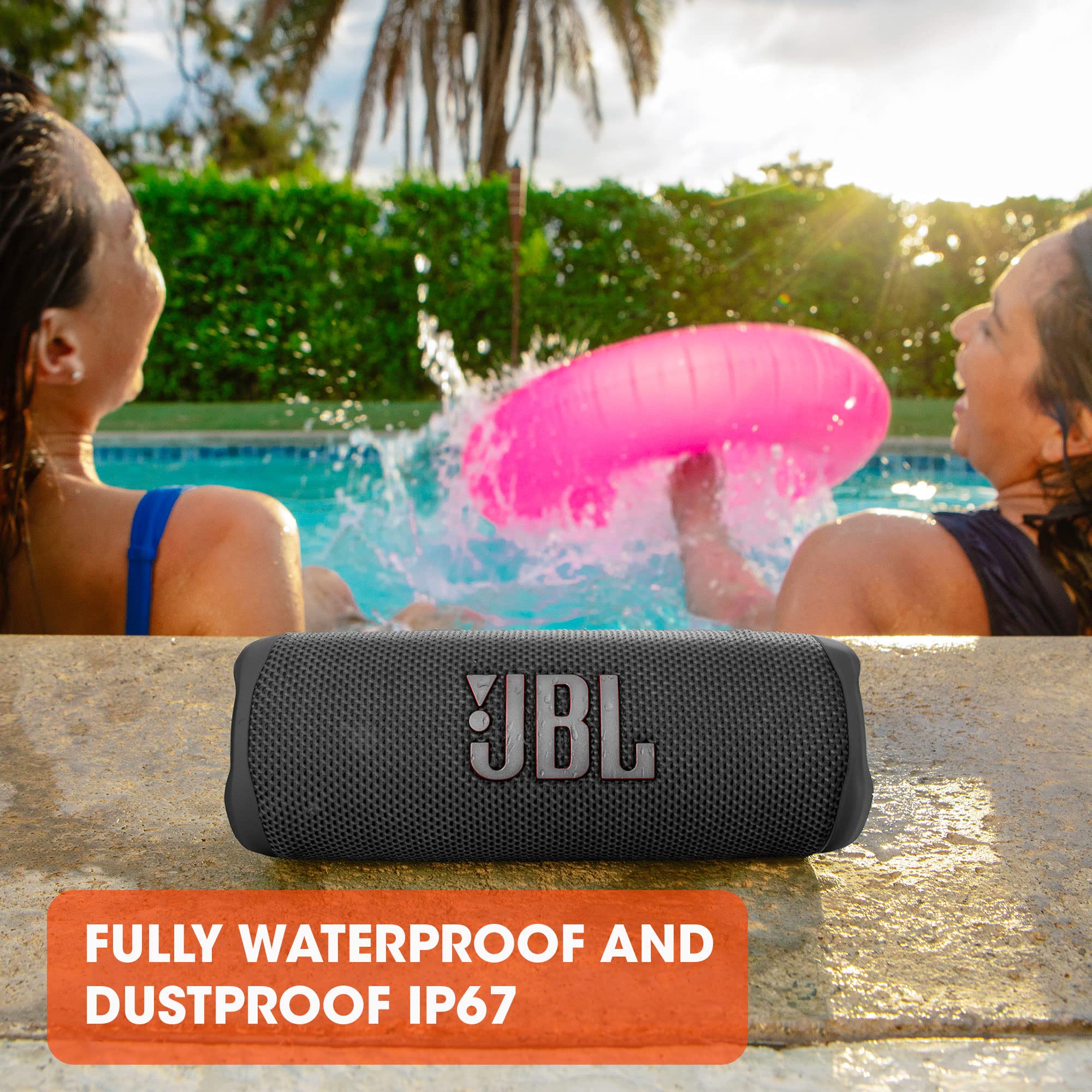 JBL Flip 6 - Portable Waterproof Speaker - Squad