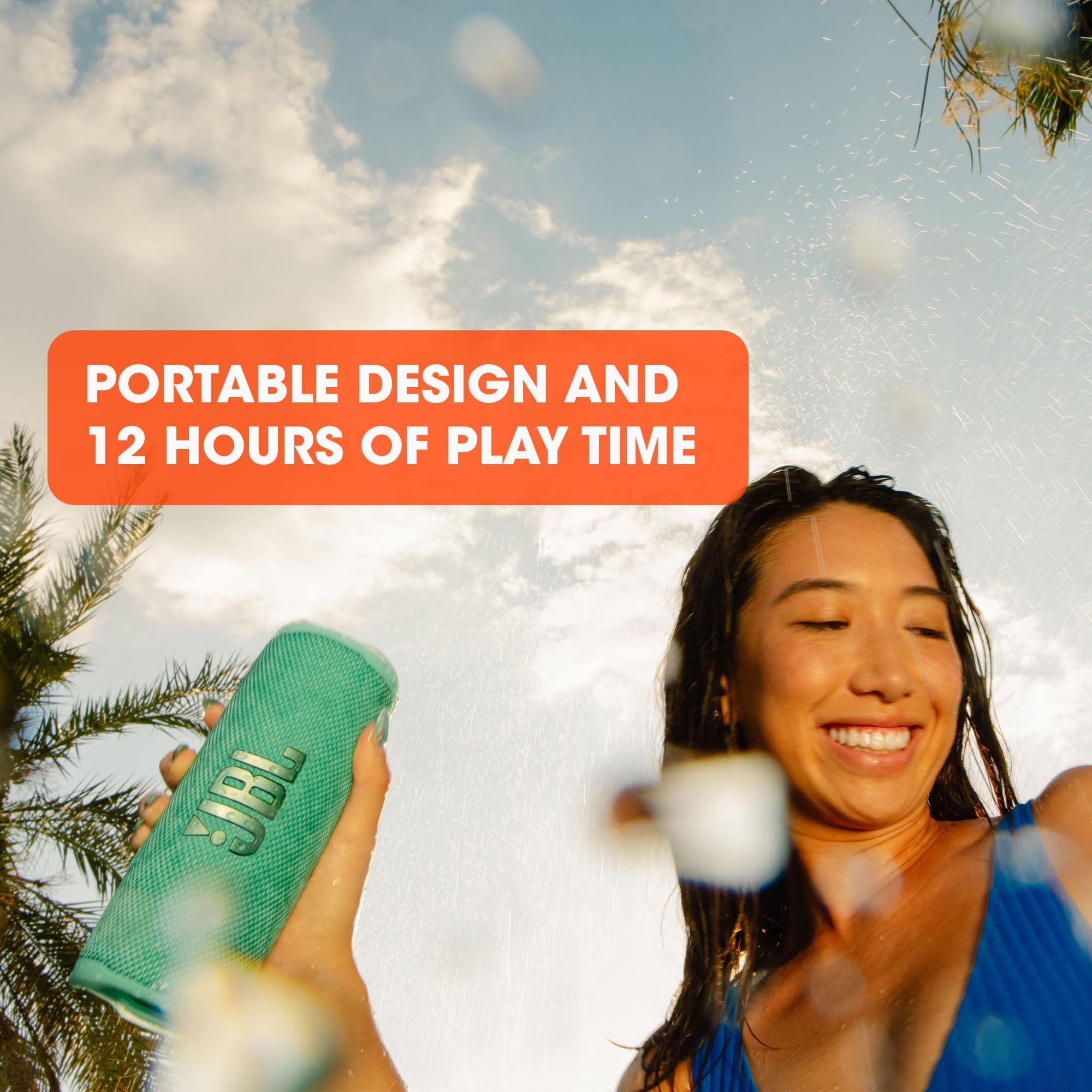 JBL Flip 6 - Portable Waterproof Speaker - Squad