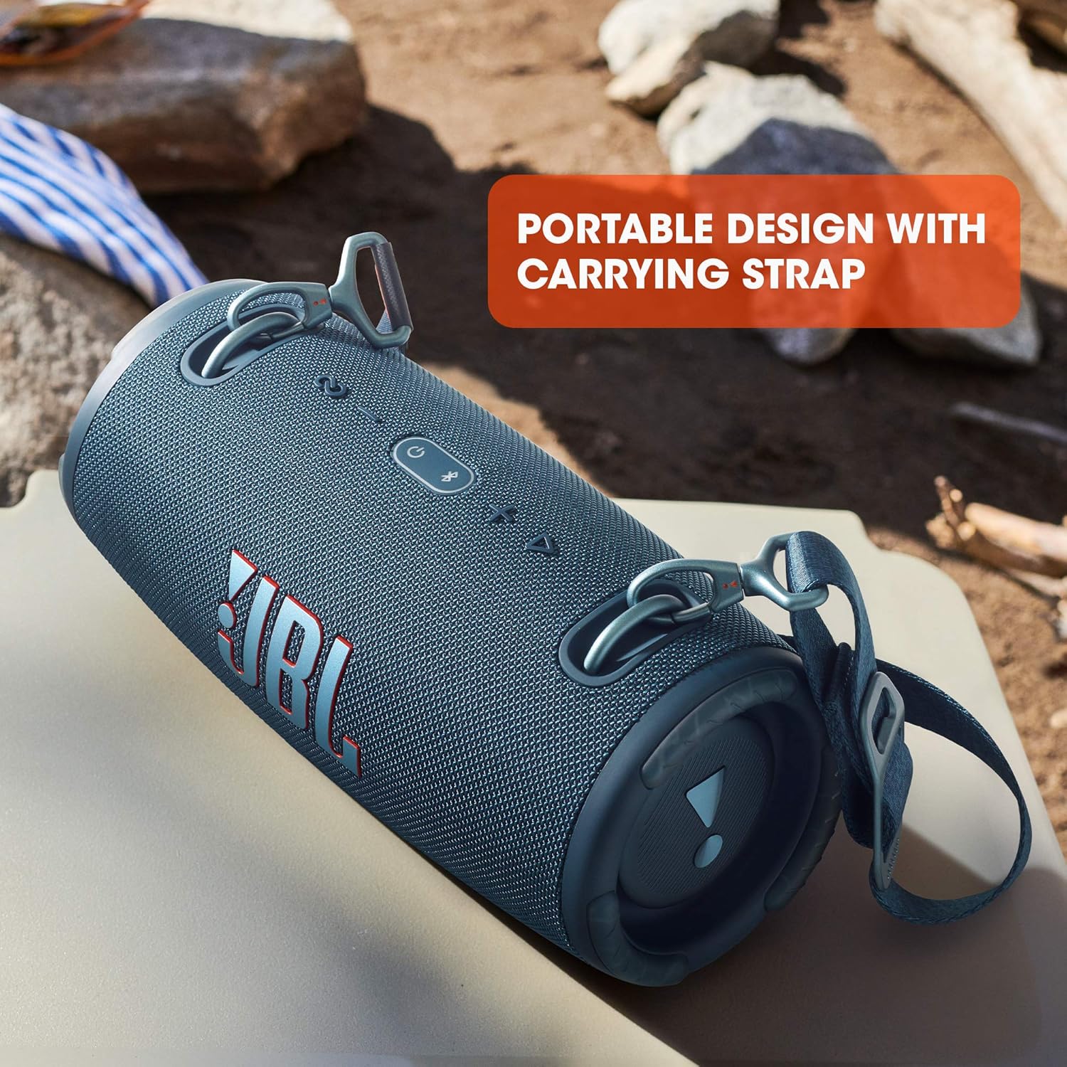 JBL Xtreme 3 - Portable Waterproof Bluetooth® Speaker (Blue)