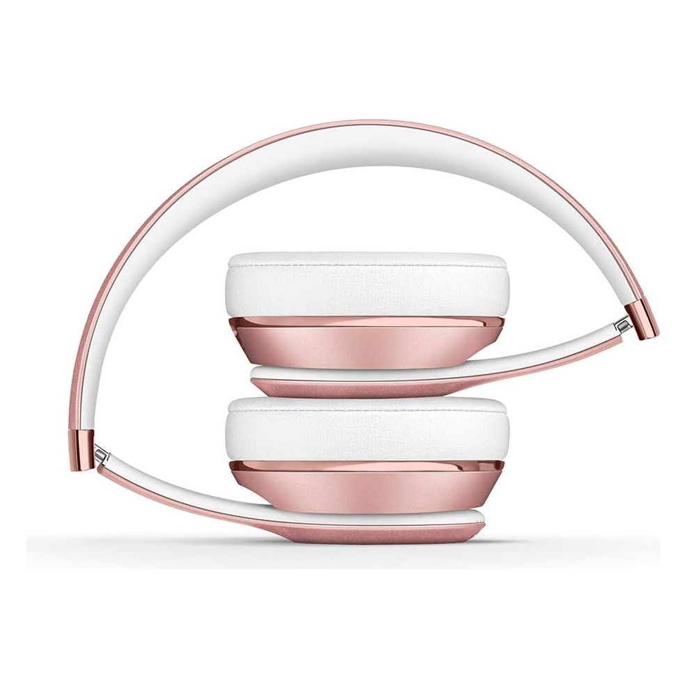 Beats Solo3 Wireless On-Ear Headphones - Apple W1 Headphone Chip, Class 1 Bluetooth, 40 Hours of Listening Time, Built-in Microphone - Rose Gold - Brand New
