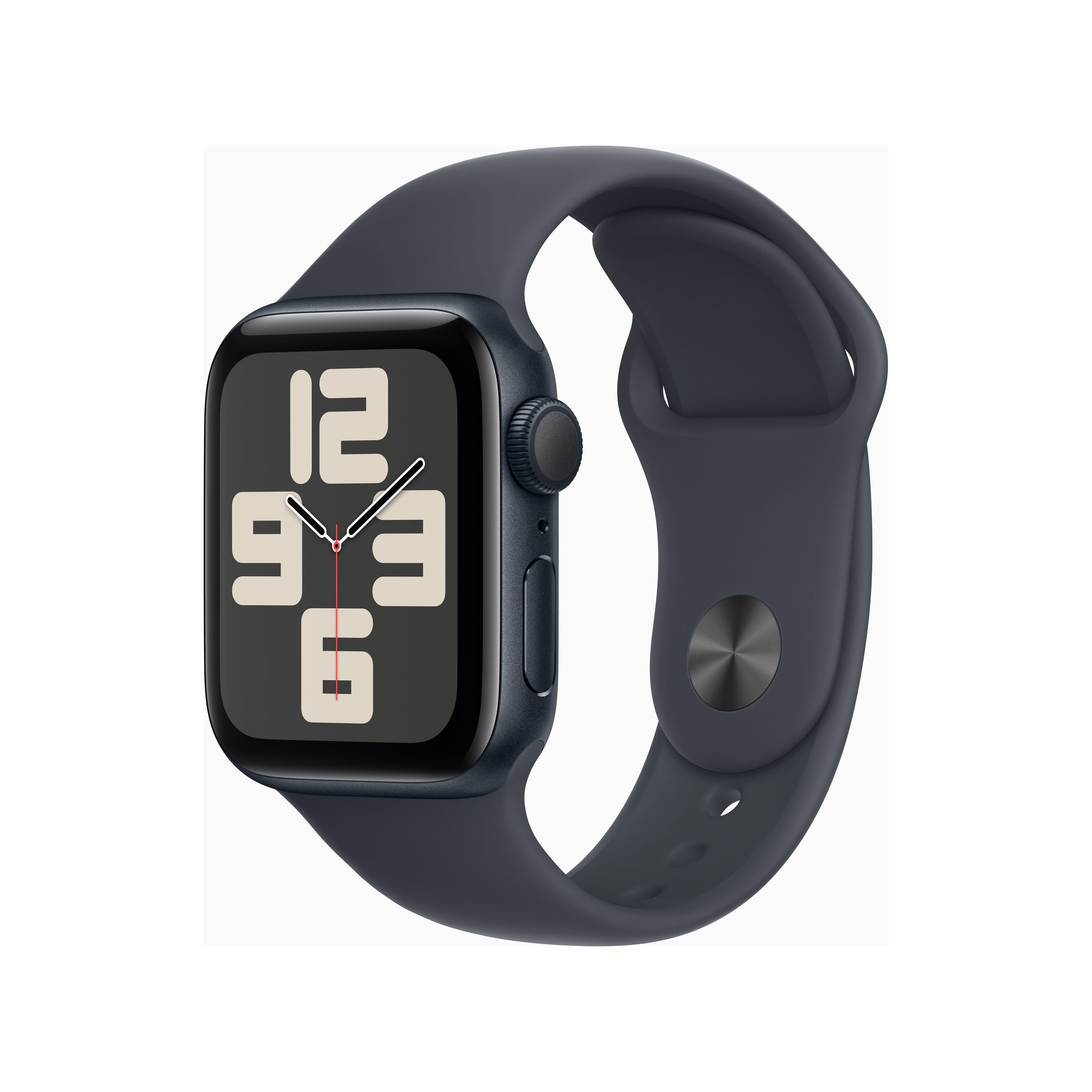 Apple Watch SE (2nd Gen) [GPS 40mm] Smartwatch with Midnight Aluminum Case with Midnight Sport Band S/M. - New